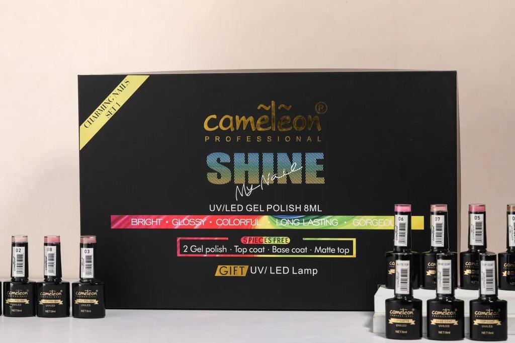 Cameleon Professional UV Gel Polish Set I Love My Polish
