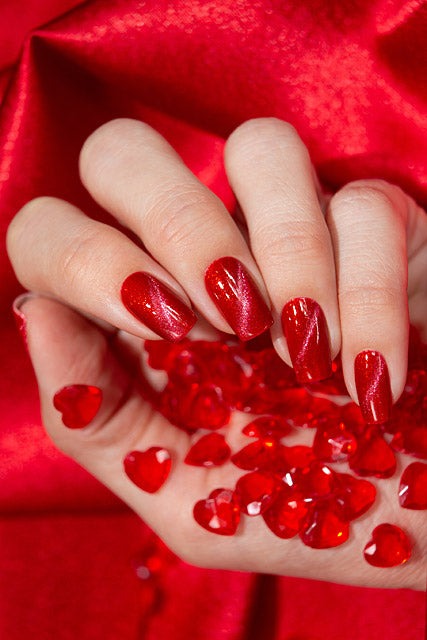 Bow Nail Polish - Bloodshots (Magentic) I Love My Polish