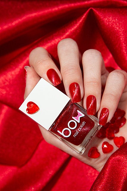 Bow Nail Polish - Bloodshots (Magentic) I Love My Polish
