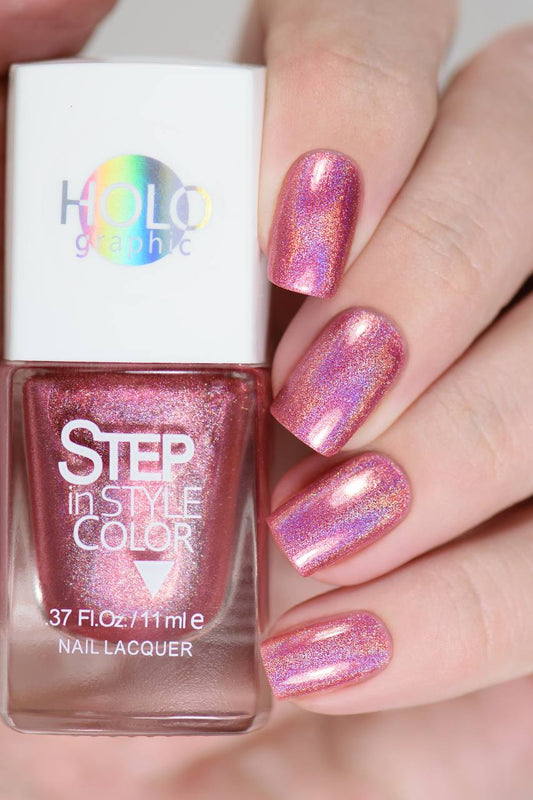 Step - LE 147 (Holographic) I Love My Polish