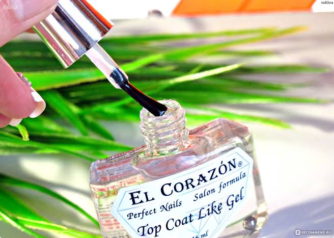 El Corazon 434 Top Coat "Top Coat Like Gel"- 16 ml I Love My Polish