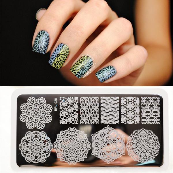 Born Pretty Stamping Plate - L028 I Love My Polish