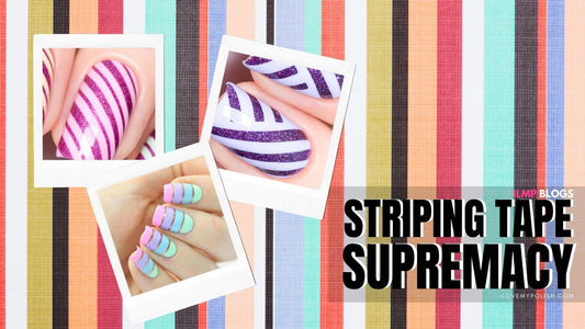 5Easy Nail Art Ideas with Striping Tape