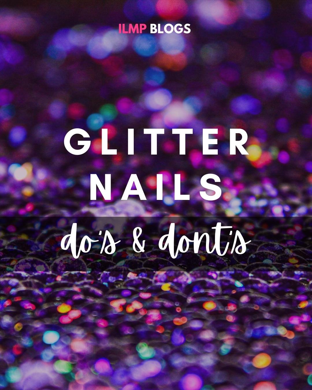DIY Sparkly Nails: How To Apply Nail Glitter