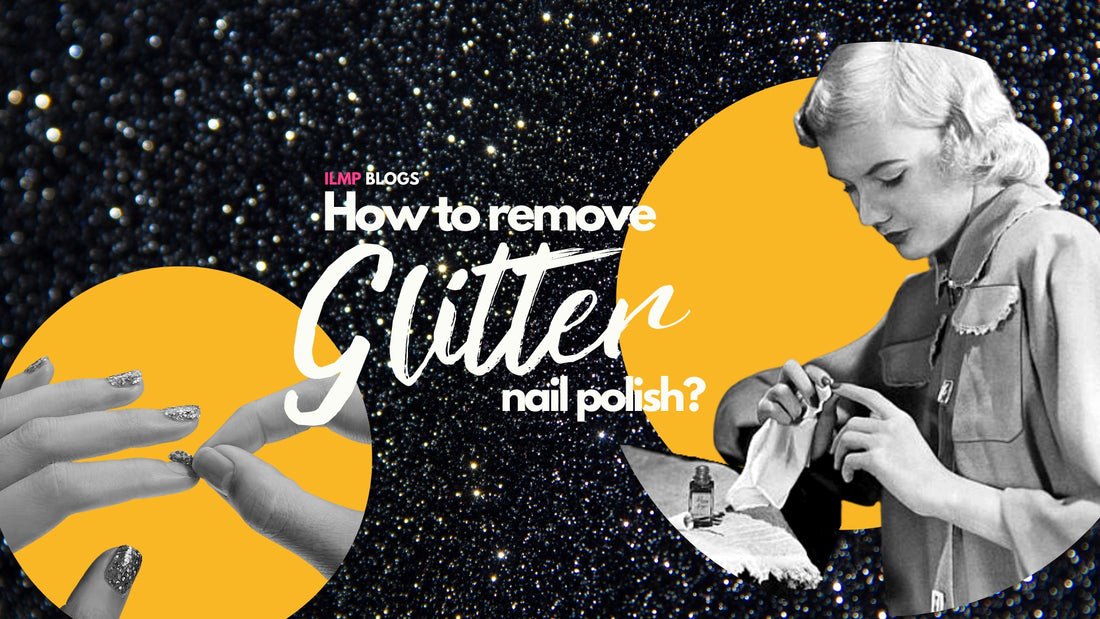 How to remove glitter polish