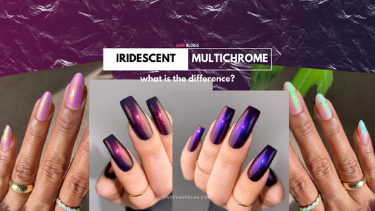 A Tale of Shifting Hues: Decoding Iridescent and Multichrome Nail Lacquers