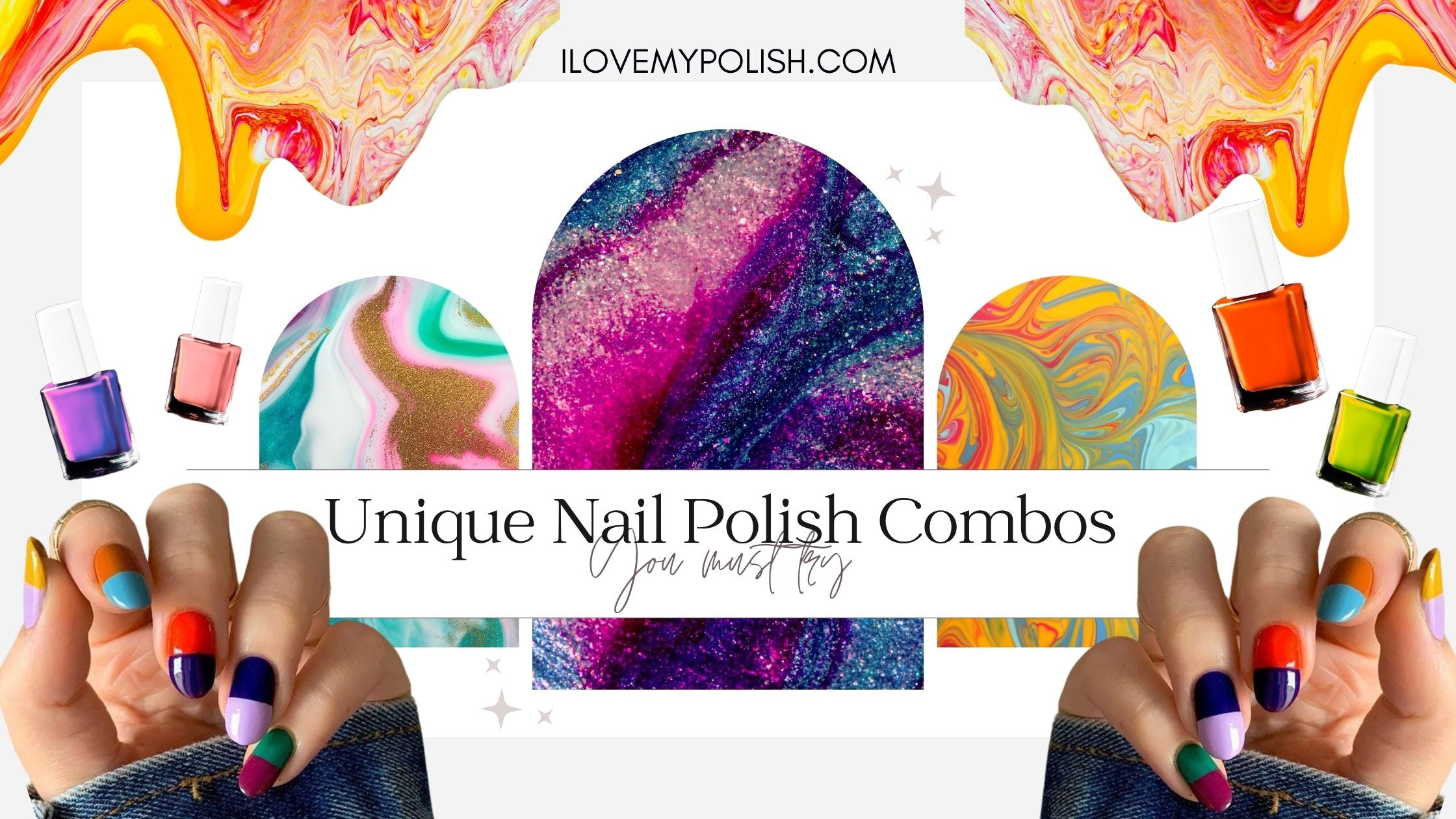 Love this color combination, one of my favs! Shellac! | Cute nail polish,  Cute nails, Nail color combinations