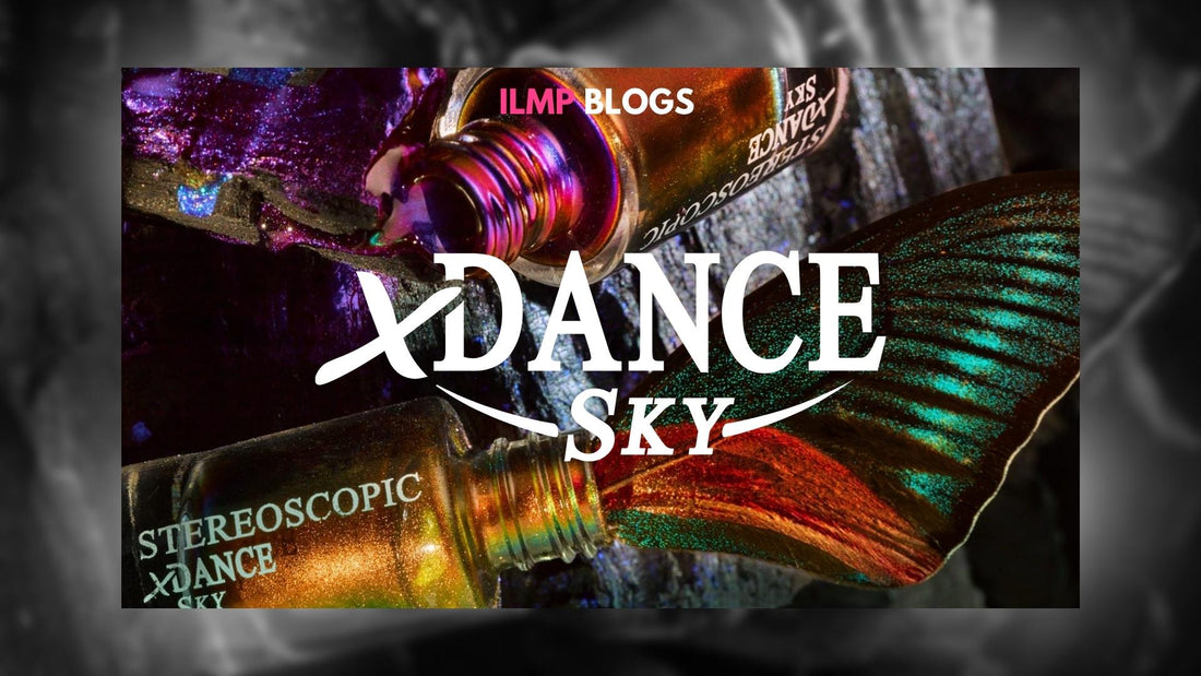 xDanceSky-  A New Holographic Nail Polish Brand in India