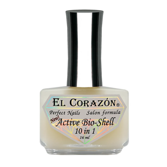 El Corazon 439 Active Bio-Shell 10 in 1 Nail Smoothing And Strengthening Agent I Love My Polish
