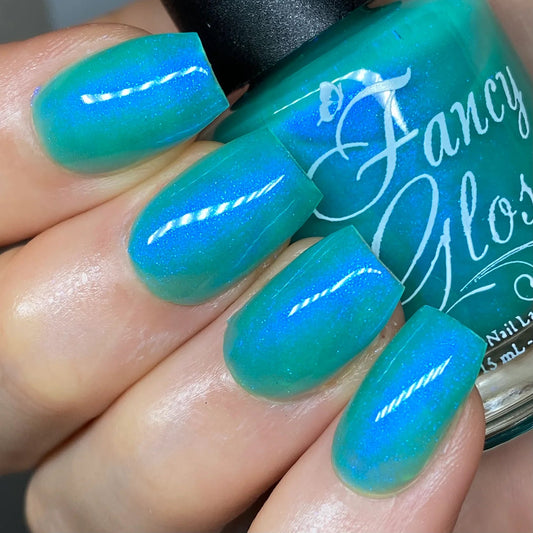 Fancy Gloss- UnTeal Summer Ends I Love My Polish