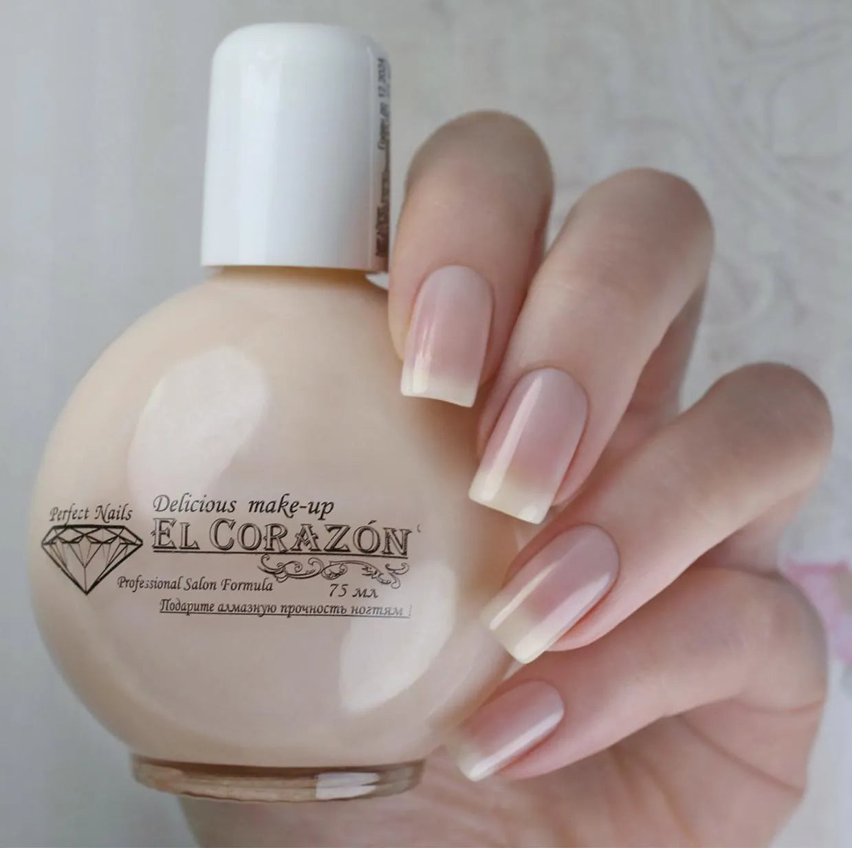 El Corazon 438-75 Nail Base Coat With Succinic Acid I Love My Polish