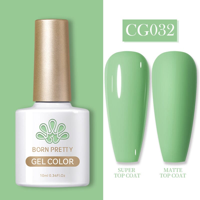 Born Pretty-  Light Green Gel Nail Polish CG032 (10ml) I Love My Polish