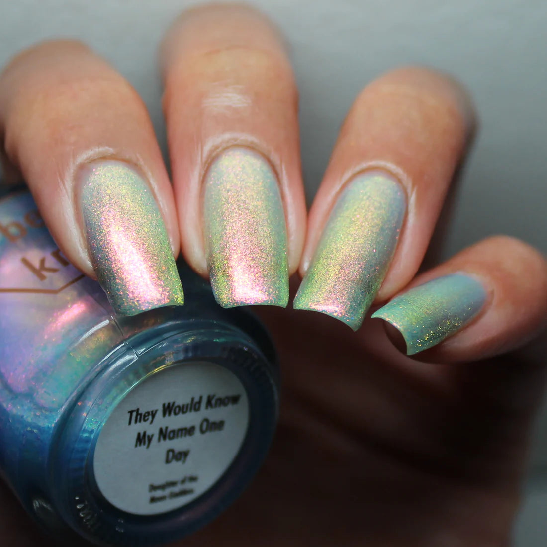 Bees Knees Lacquer- They Would Know My Name One Day I love My Polish