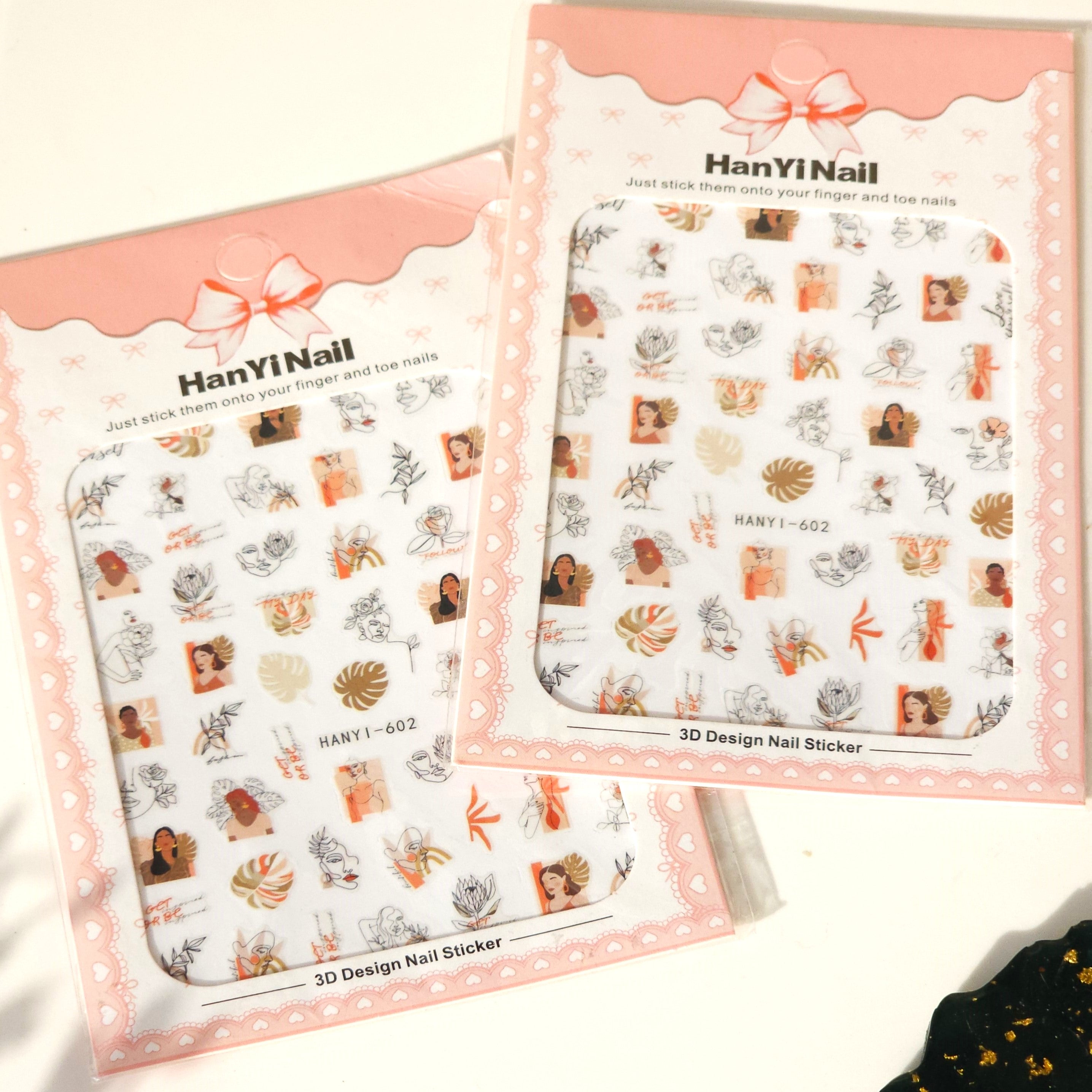Lottie London Stick To It Nail Stickers - Gaming