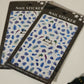 Blue Floral Jungle Nail Art Stickers I Love My Polish