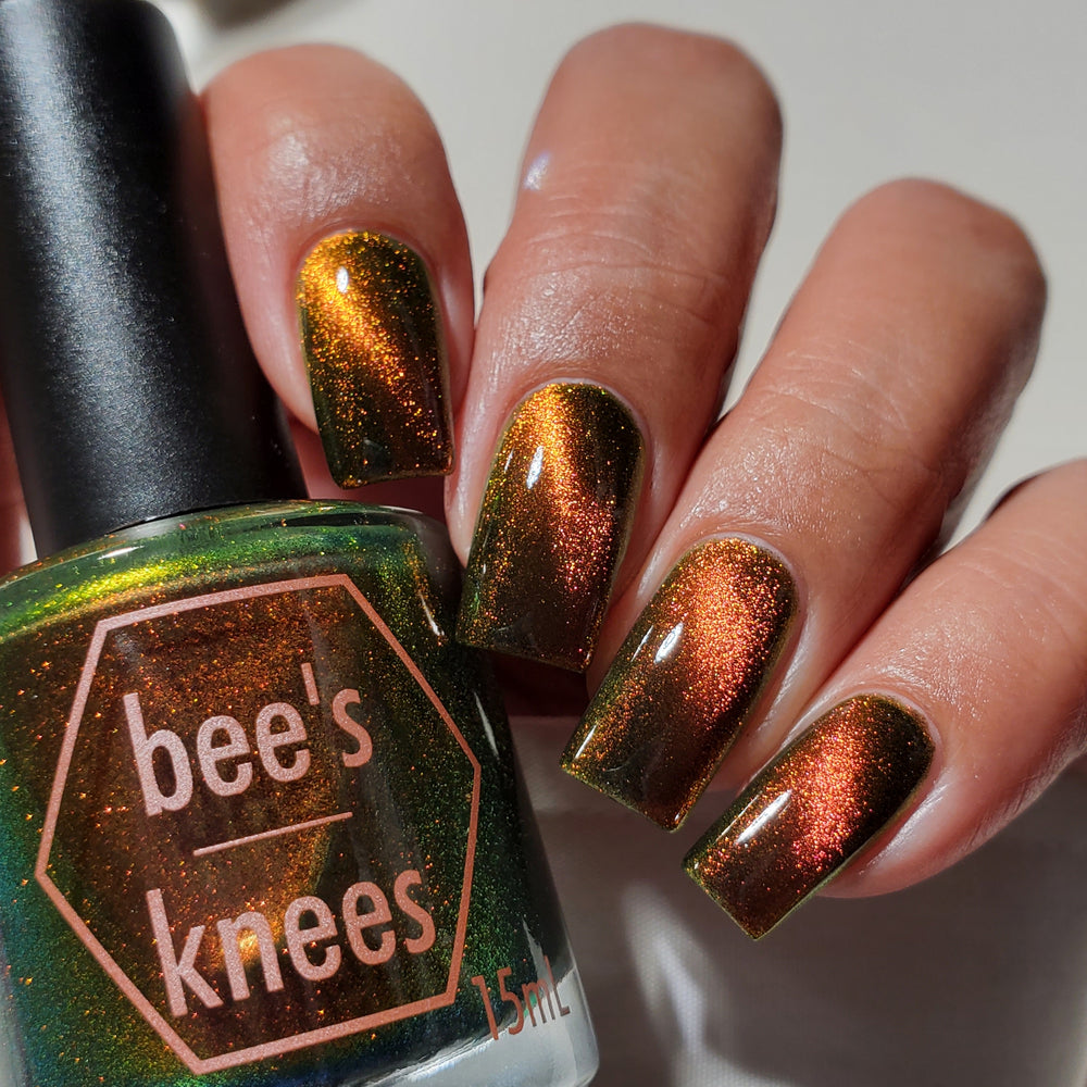 Bees Knees Lacquer- I Choose the Bear I Love My Polish