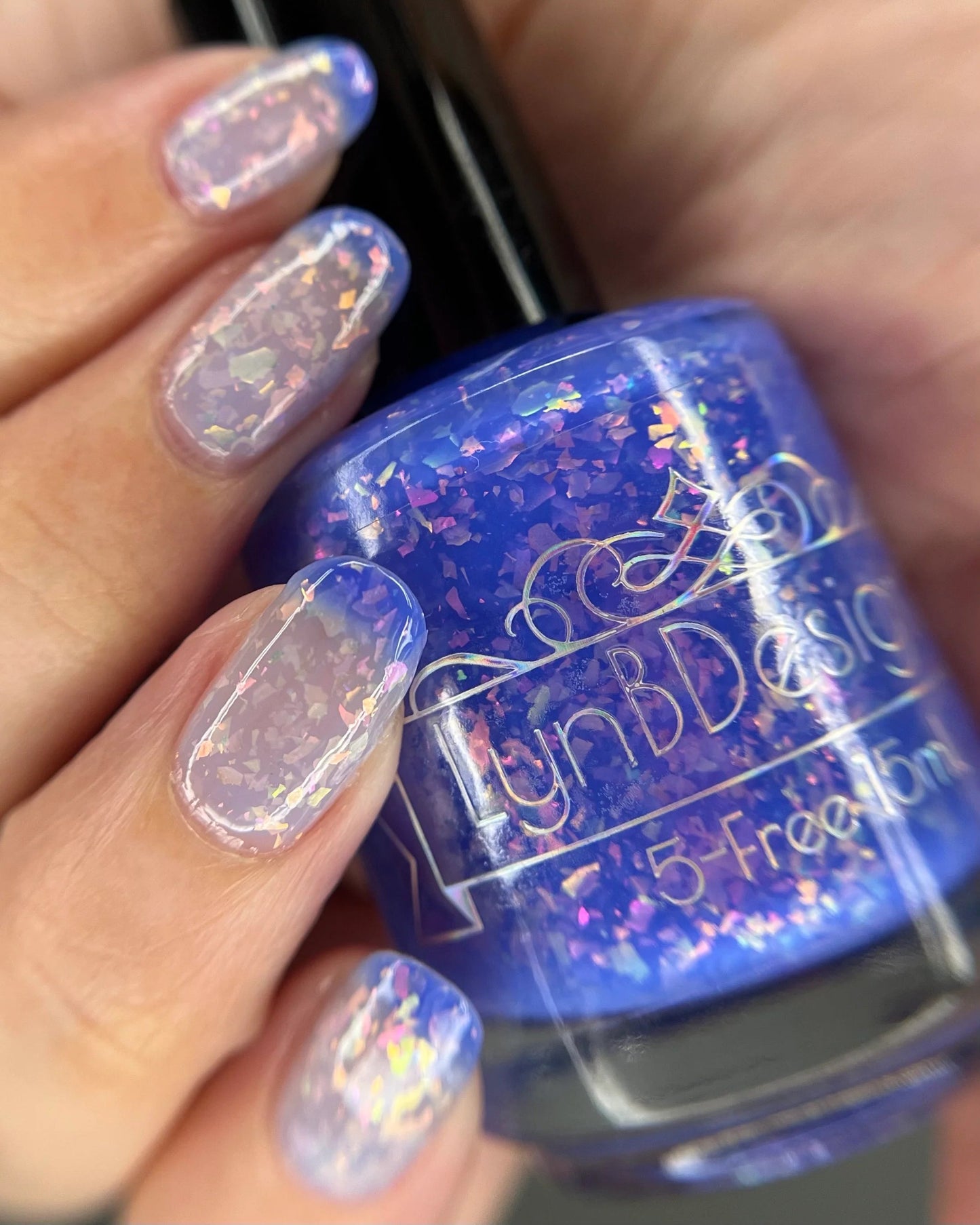 LynB Designs- Butterfly Pea Flower Lemonade I Love My Polish