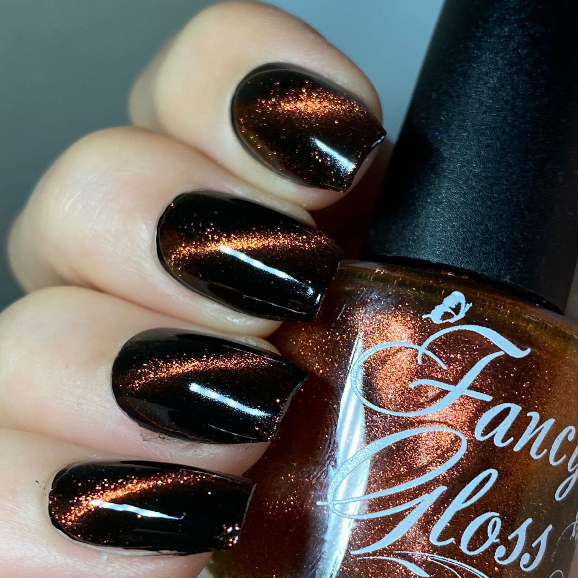 Fancy Gloss- Copper Magnetic Top Coat I Love My Polish