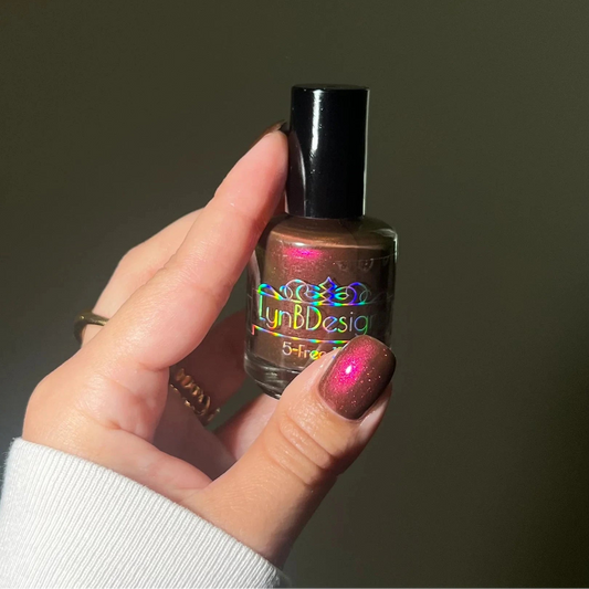 LynB Designs- Espresso I Love My Polish