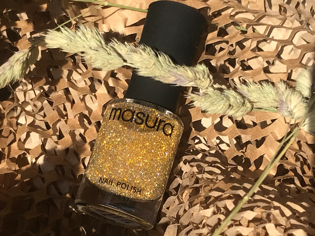 Masura Golden Flash 11 ml (Reflective Glitter Nail Polish) I Love My Polish