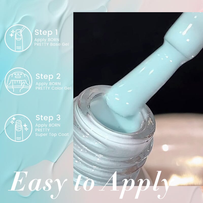 Born Pretty- Gel Nail Polish CG031 (10ml) I Love My Polish