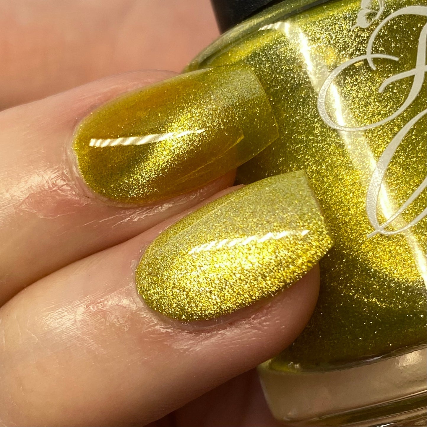 Fancy Gloss- Chartreuse Velour I Love My Polish