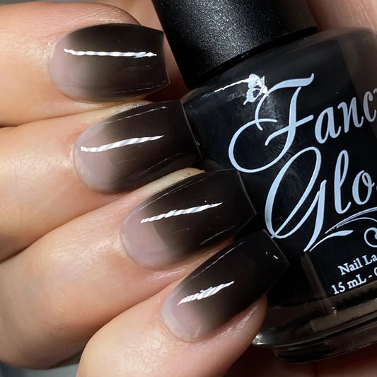 Fancy Gloss- Black Thermal Top Coat I Love My Polish