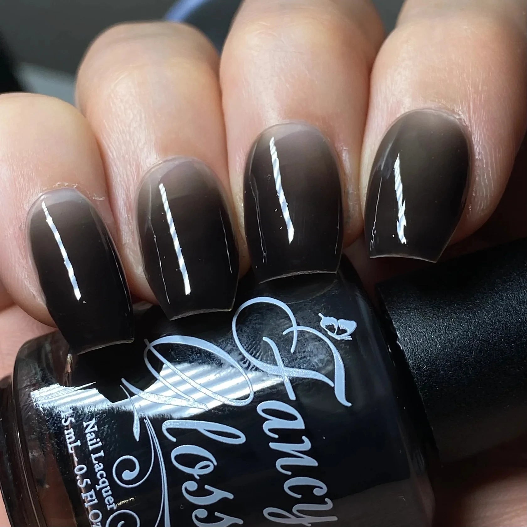 Fancy Gloss- Black Thermal Top Coat I Love My Polish