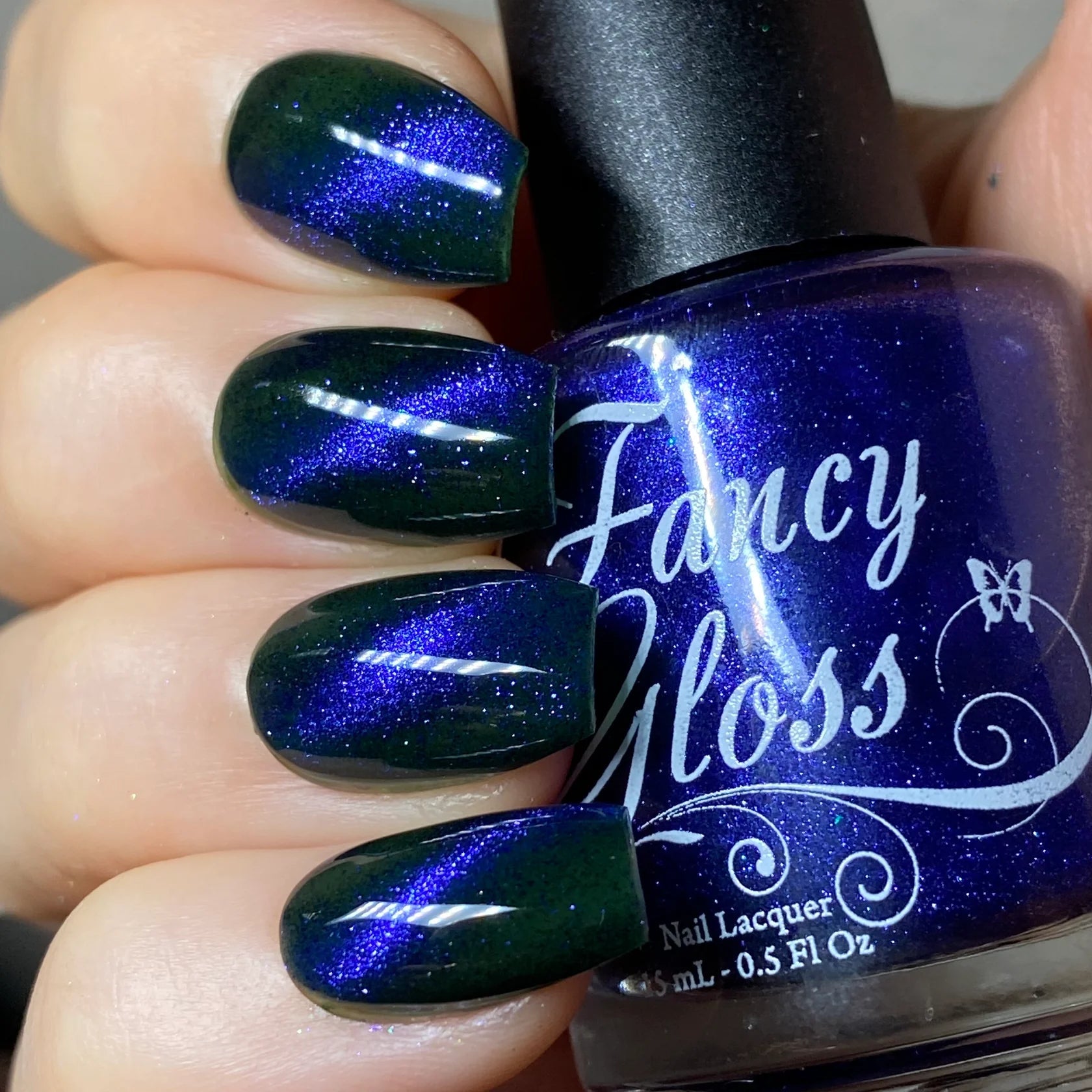 Fancy Gloss- Indigo Magnetic Top Coat I Love My Polish