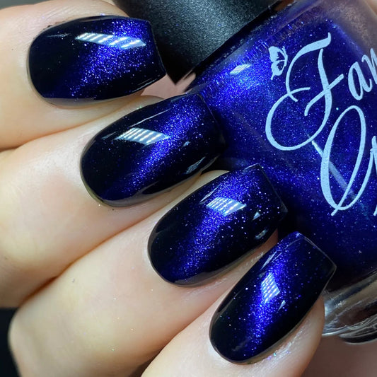 Fancy Gloss- Indigo Magnetic Top Coat I Love My Polish