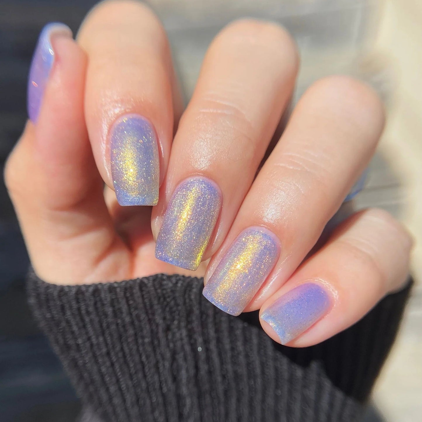 Bees Knees Lacquer- Now I'm Seeing the Beauty in the Broken Glass I Love My Polish