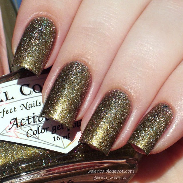 El Corazon 423/461 Active Bio-gel Gemstones - Pyrite I Love My Polish