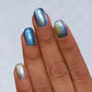 ILNP- Alice - Blue to Gold Magnetic Shimmer Nail Polish I Love My Polish
