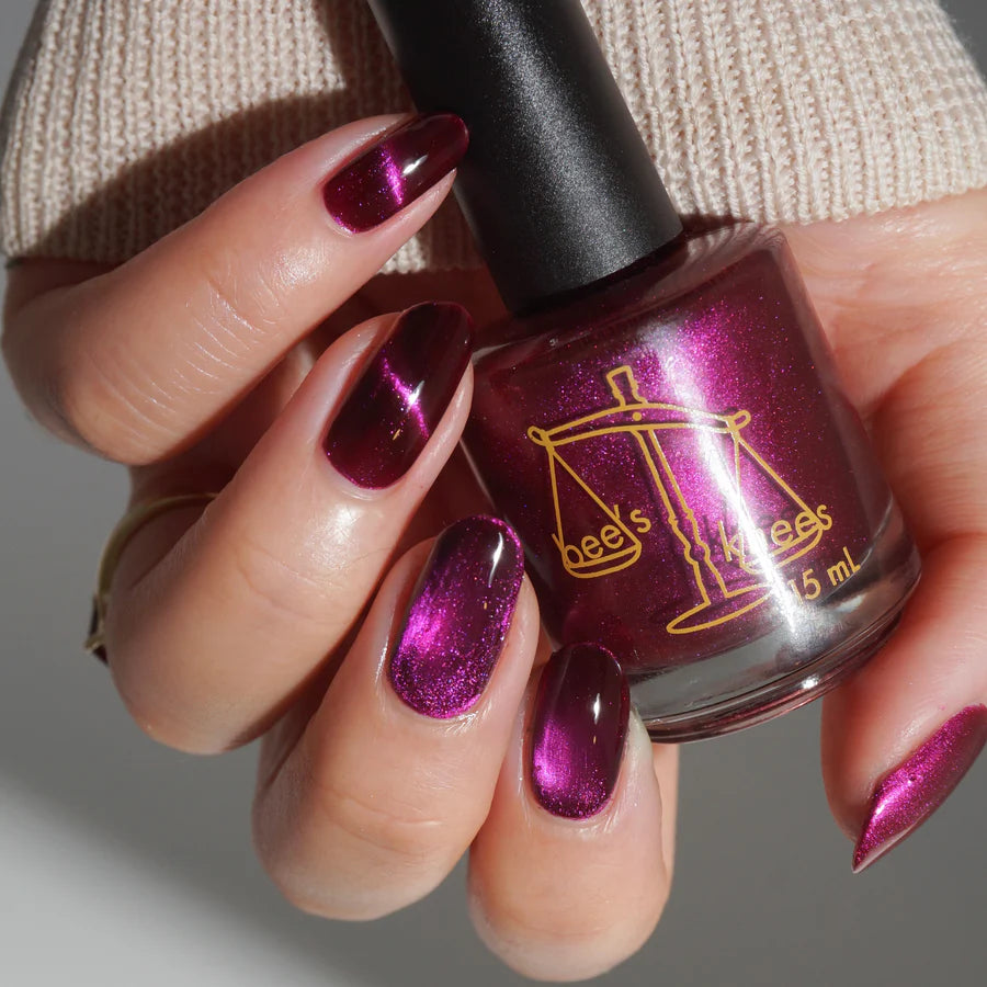 Bees Knees Lacquer- What is Devotion Without Love? I Love My Polish