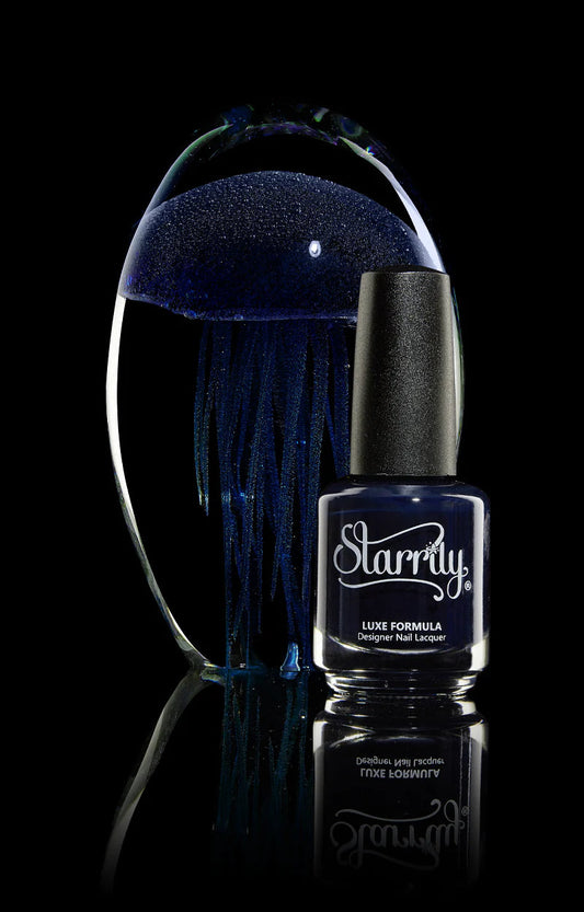 Starrily- Bluefire Jelly Solid Blue Jelly Nail Polish I Love My Polish