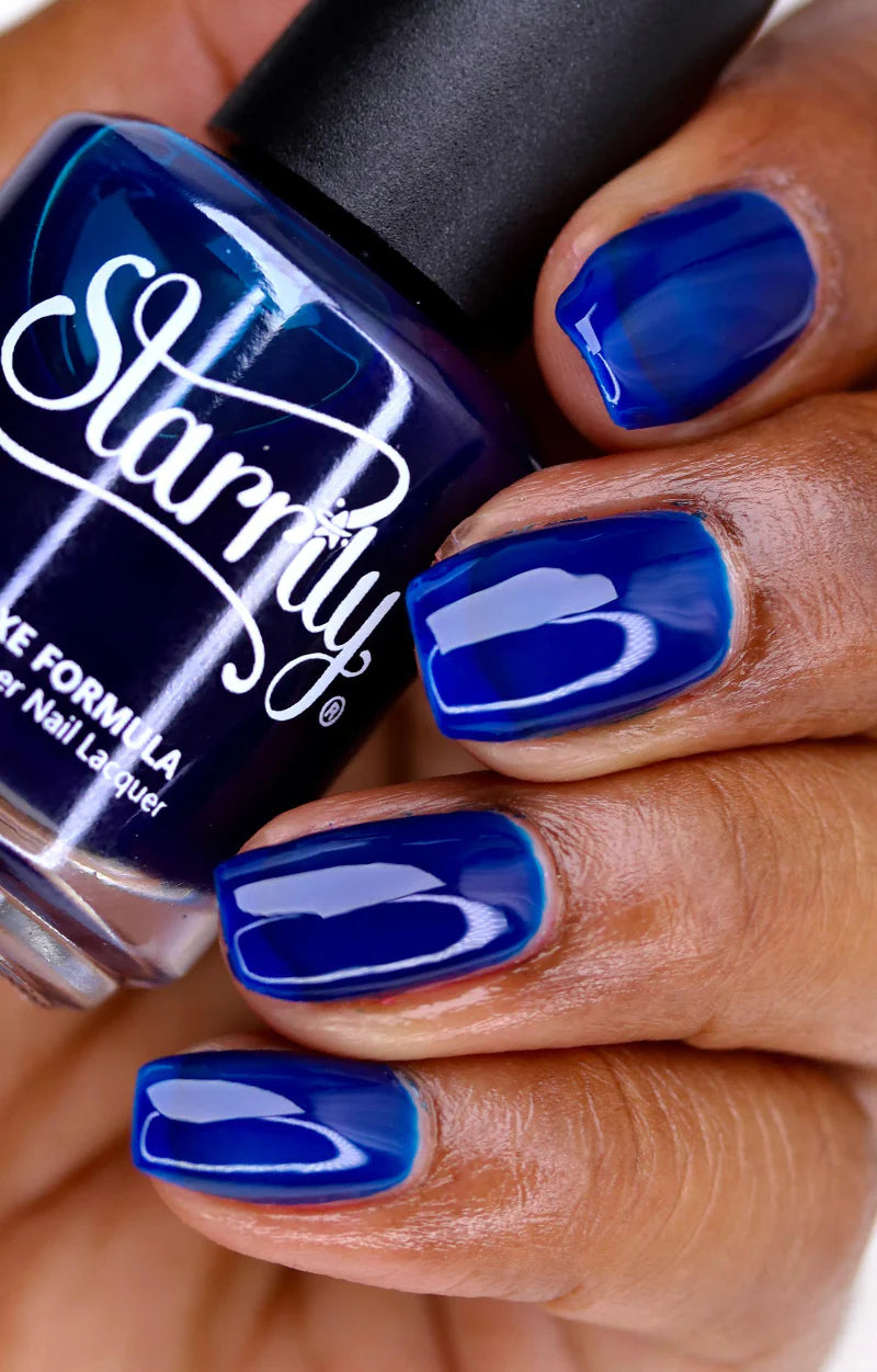 Starrily- Bluefire Jelly Solid Blue Jelly Nail Polish I Love My Polish