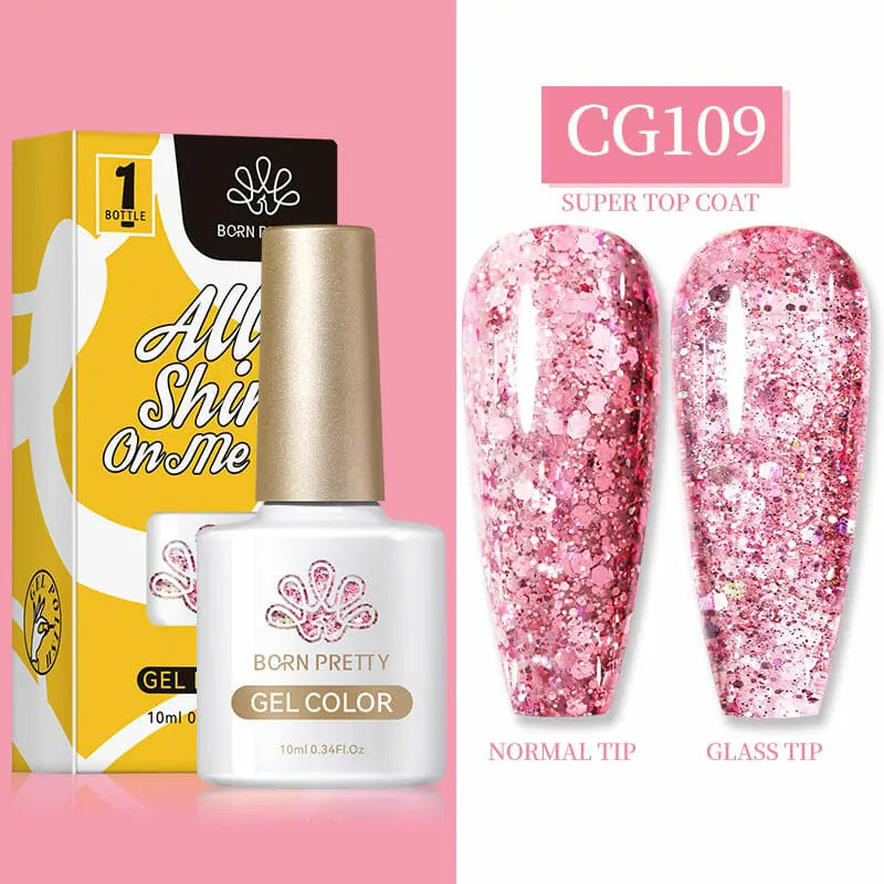 Born Pretty- Silky White Series Gel Nail Polish CG109 (10ml) I Love My Polish