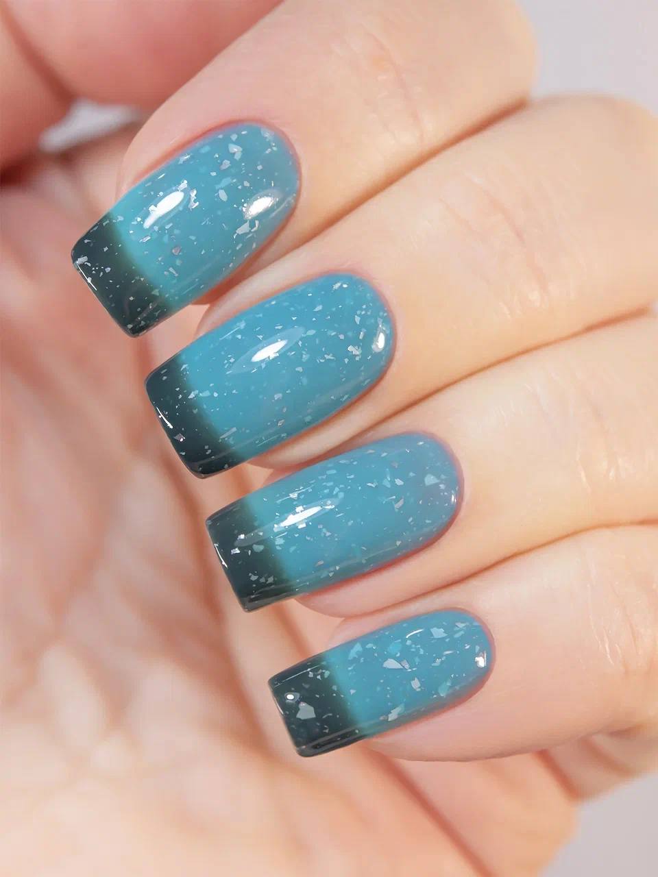 Bow Polish- All Time Low Blue Thermal Nail Polish I Love My Polish