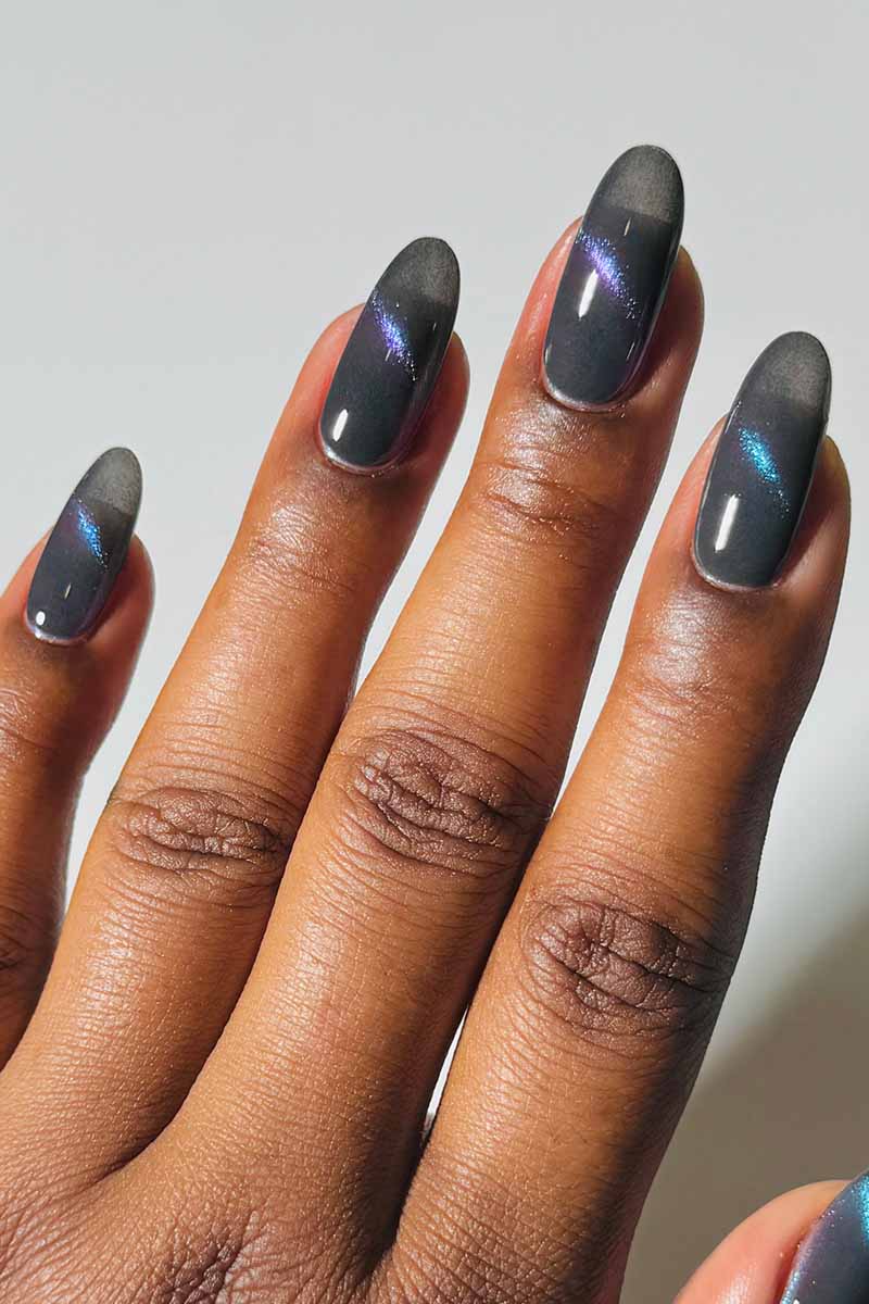 Cirque Colors- Fool's Paradise Grey Purple  Multi Chrome Magnetic Nail Polish I Love My Polish