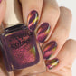 Cirque Colors- Fool's Paradise Purple Pink Multi Chrome Magnetic Nail Polish I Love My Polish