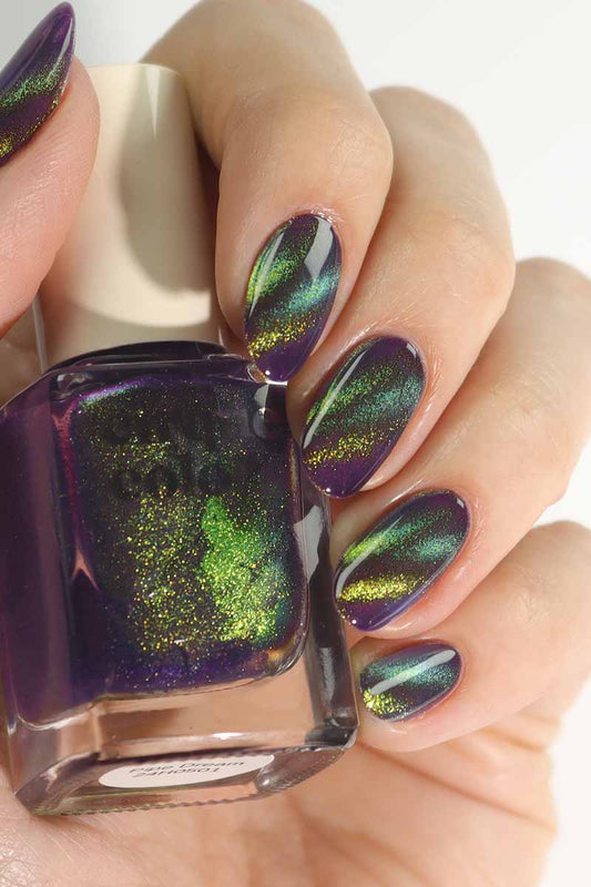 Cirque Colors- Pipe Dream Purple Green Magnetic Nail Polish I Love My Polish