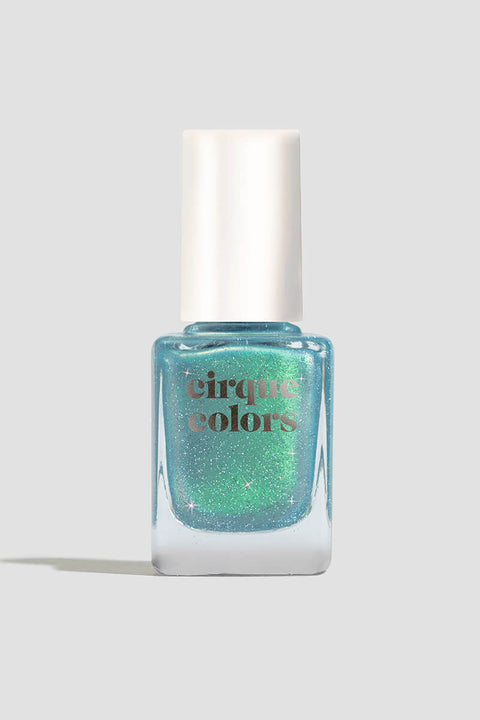 Cirque Colors- Wish Come True Teal Green Reflective Glitter Nail Polish I Love My Polish