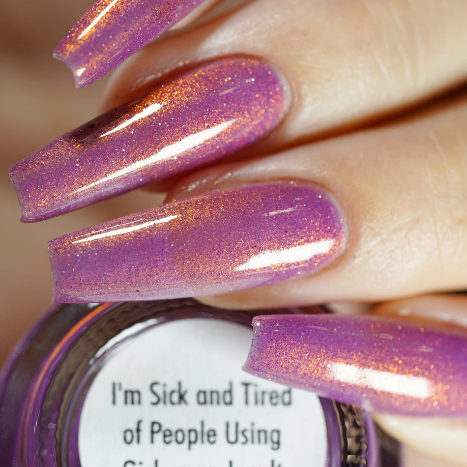 Bees Knees Lacquer-I'm Sick and Tired of People Using Girl as an Insult