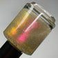 Dam- I Love Oklahoma Gold Red Holographic Reflective Glitter Nail Polish I Love My Polish