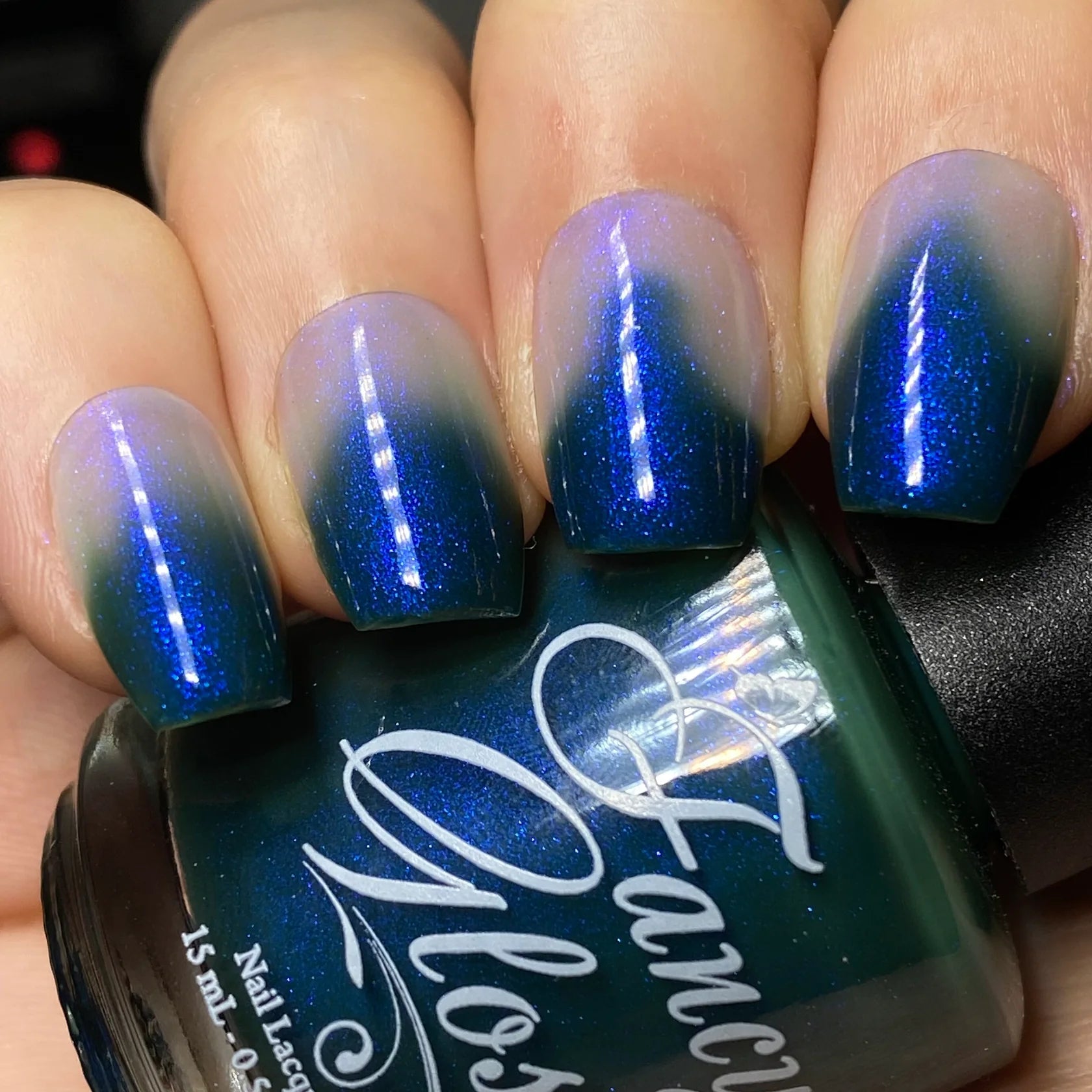 Fancy Gloss- Once in a Dark Green Moon I Love My Polish