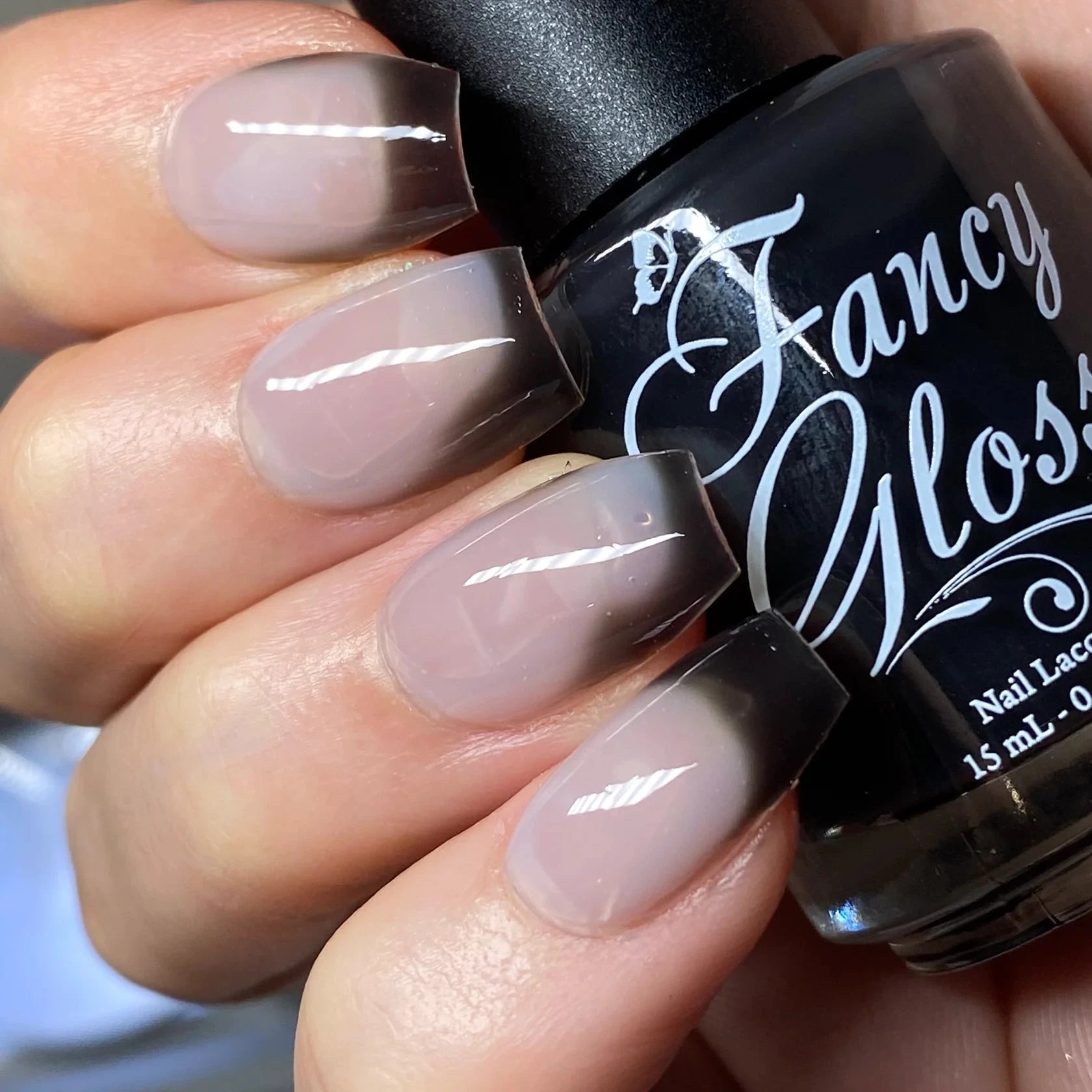 Fancy Gloss- Black Thermal Top Coat I Love My Polish