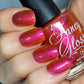 Fancy Gloss- Bombshell Pinkish Red Copper Nail Polish I Love My Polish