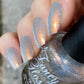 Fancy Gloss- Space Phoenix Silver Top and Base Coat Nail Polish I Love My Polish