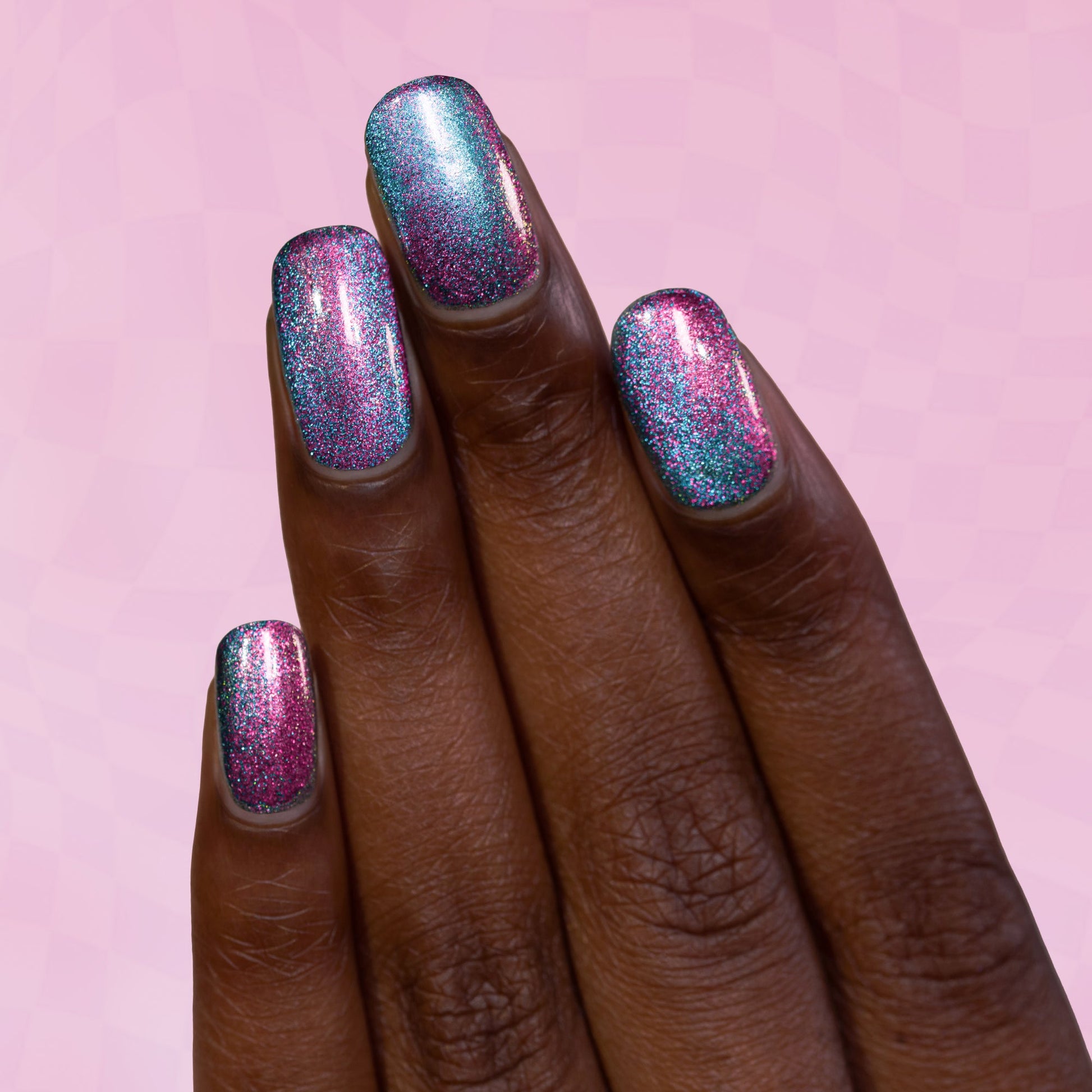 ILNP- Flip Side - Pink to Blue Magnetic Shimmer Nail Polish I Love My Polish