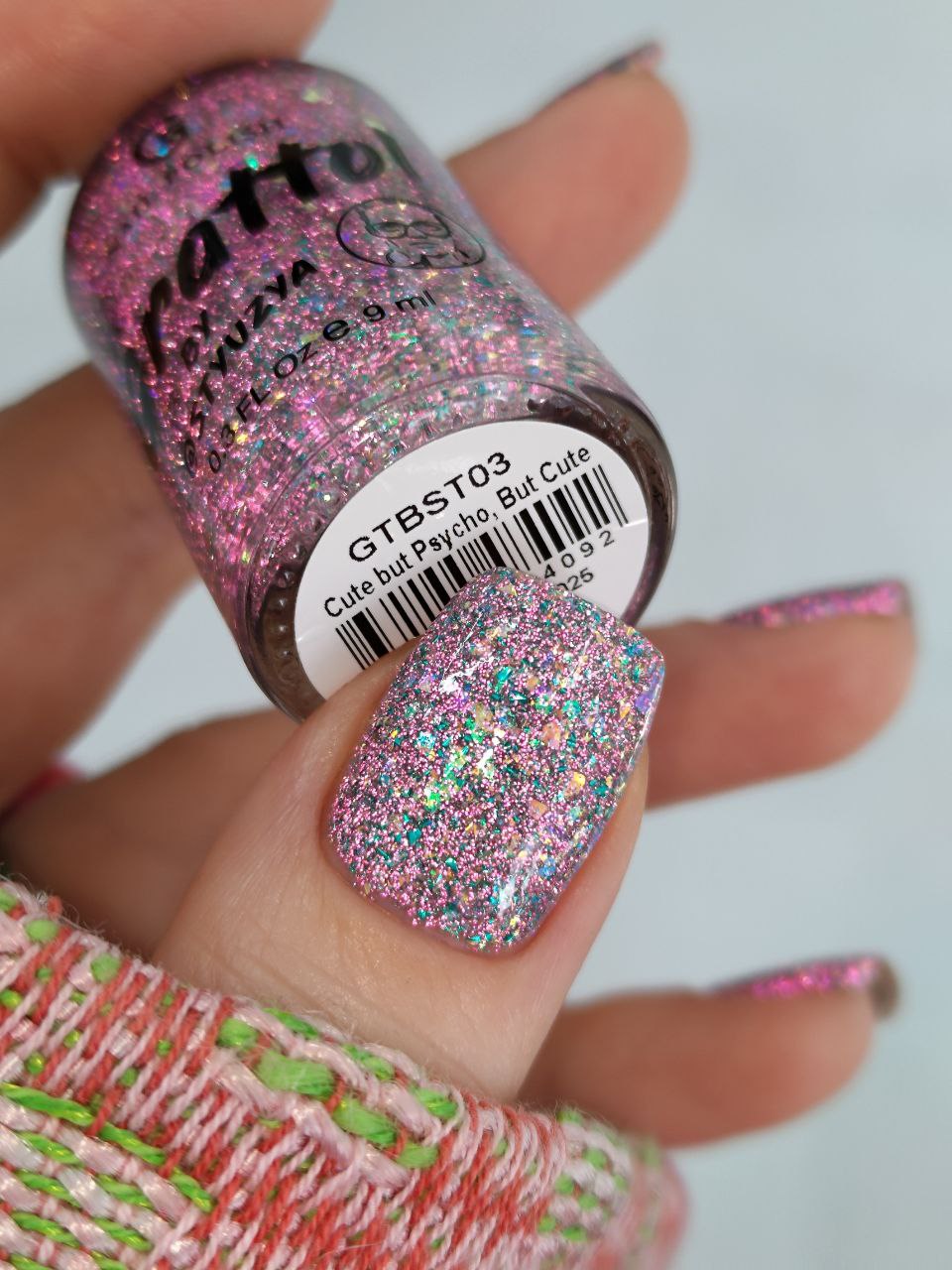 Grattol- Sequins (Reflective Glitter) I Love My Polish